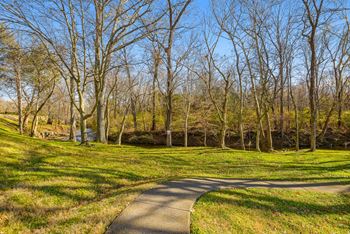 Lighted walking/jogging trail